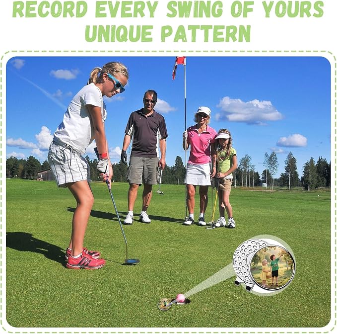 Custom Golf Ball Marker with Magnetic Hat Clip, Personalized Golf Ball Marker - Image 3