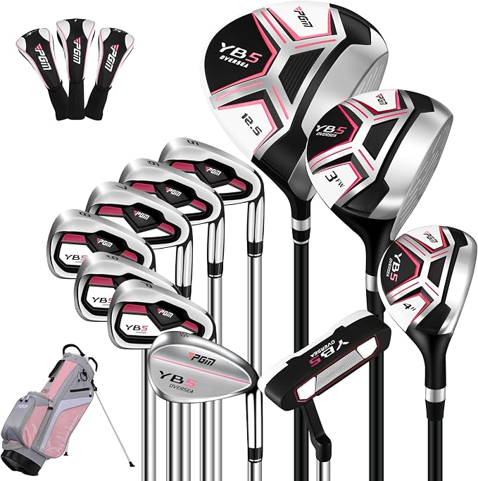 PGM 12/15 Pieces Women's Complete Golf Club Set – Full Set by PGM