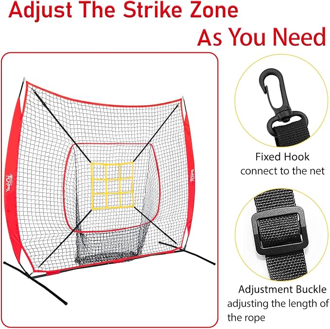 7×7FT Baseball net, Pitching net - Image 5