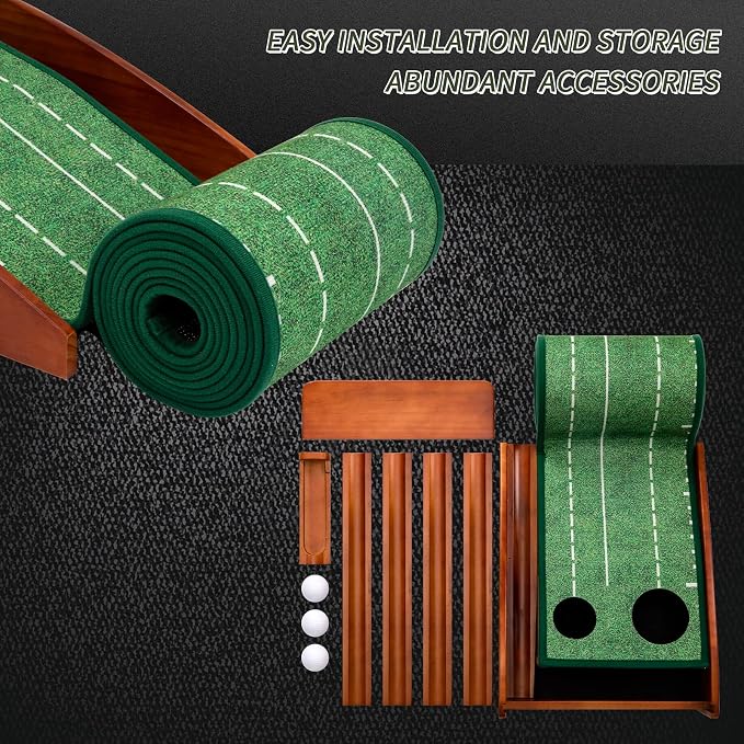 Putting Green Indoor, Golf Putting Mat - Image 6
