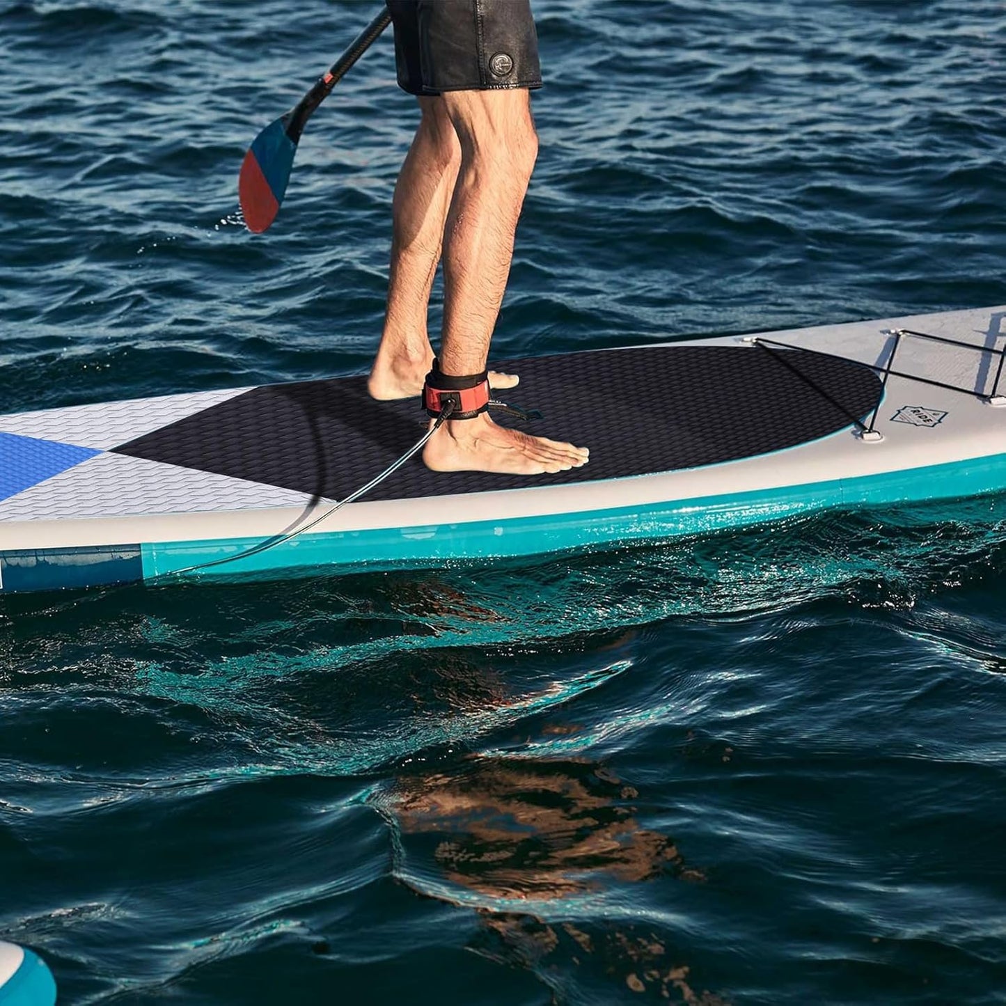 HZshark EVA Foam Boat Decking Sheet Universal DIY Surfboard Traction Pad Non-Slip Grip Mat Trimmable Sheet for Kayak RV Yacht Pool Skateboard Skimboard Step Green Yellow Orange Blue Dark Grey Black