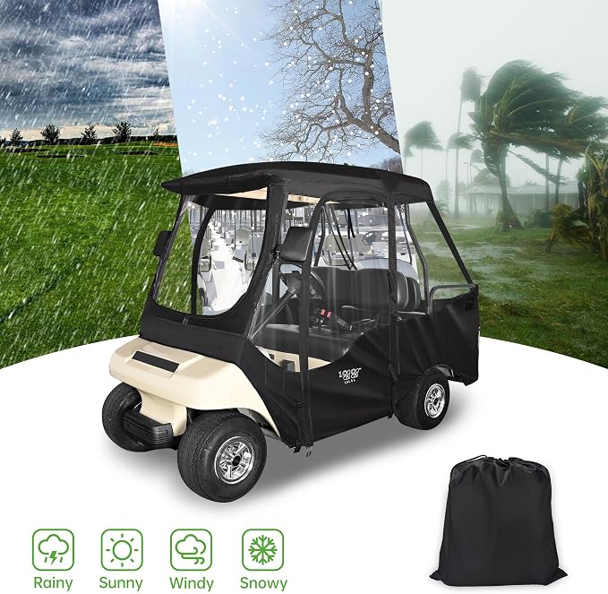 10L0L Golf Cart Driving Enclosure - Image 3