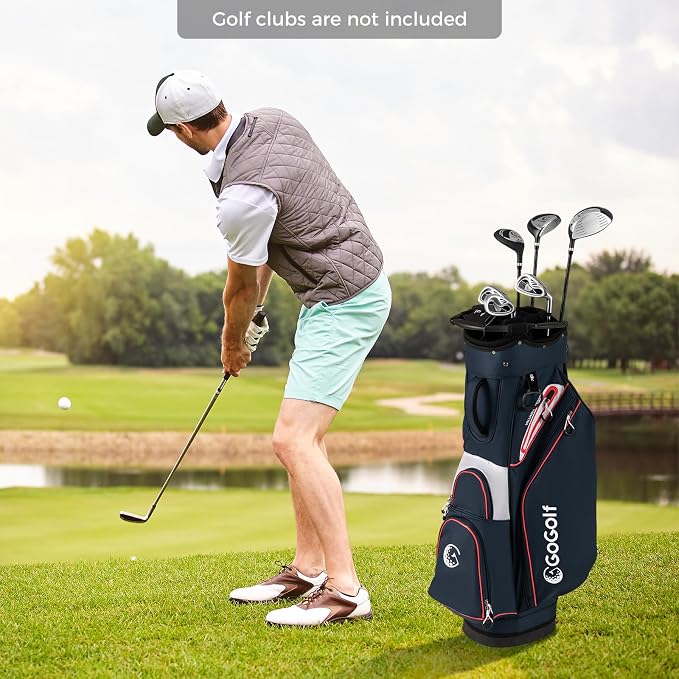 Tangkula Golf Cart Bag, Lightweight Golf Bag - Image 8