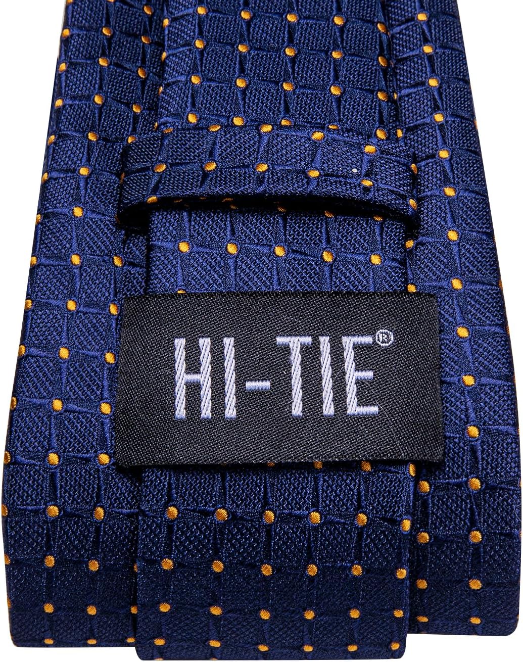 Hi-Tie Men 63inches Tie Set Extra Long Necktie Paisley Tie Pocket Suqare Cufflinks Big and Tall Men Tie