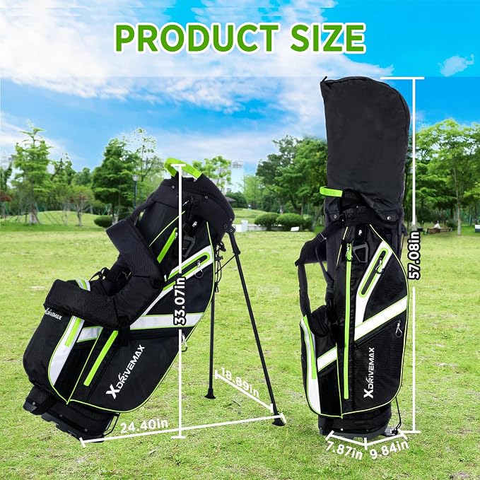 Golf Stand Bag, Lightweight Golf Bag - Image 6