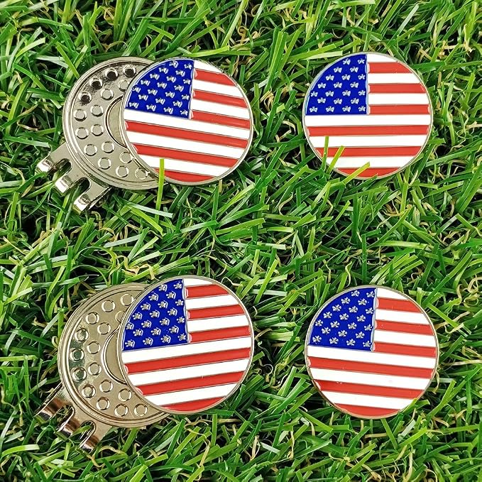 Golf Ball Markers with Hat Clips Value Sets - Image 2