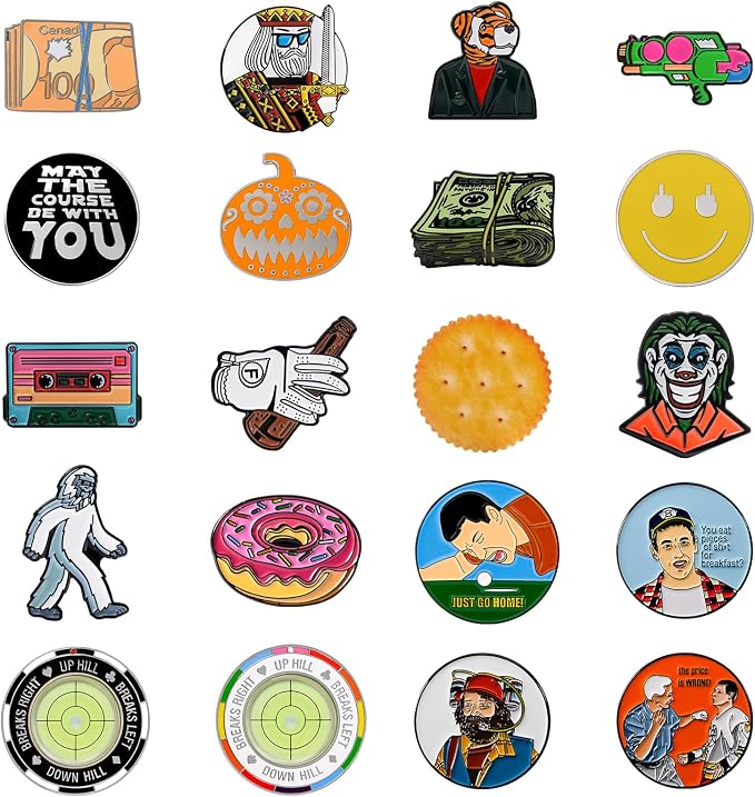 Golf Ball Marker with Magnetic Hat Clip - Image 5