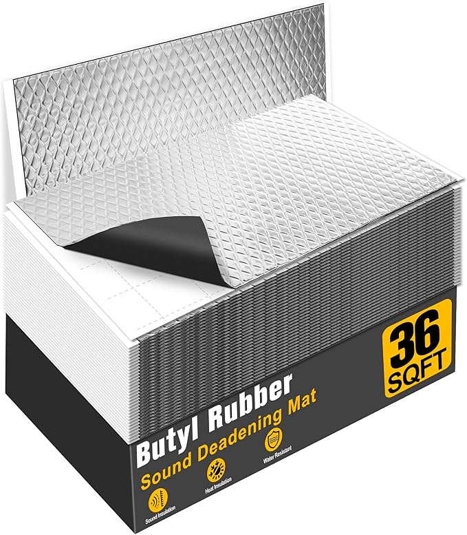 MYFAMIREA 36 sqft Car Sound Deadening, Sound Deading Material Mat by MYFAMIREA
