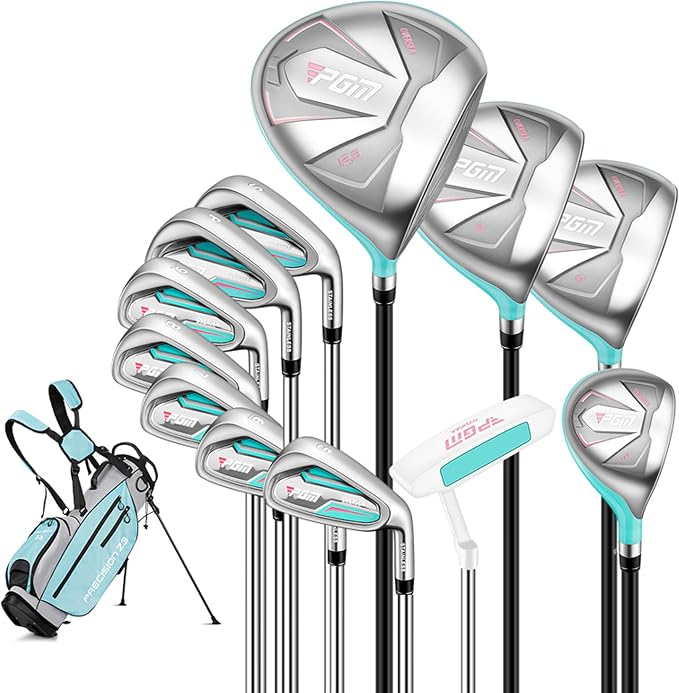 PGM Women's Oversea 9/12 Pieces Complete Golf Club Set by PGM