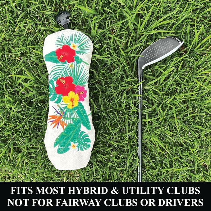 Giggle Golf Utility/Hybrid Head Cover, Colorful Club Covers - Image 6