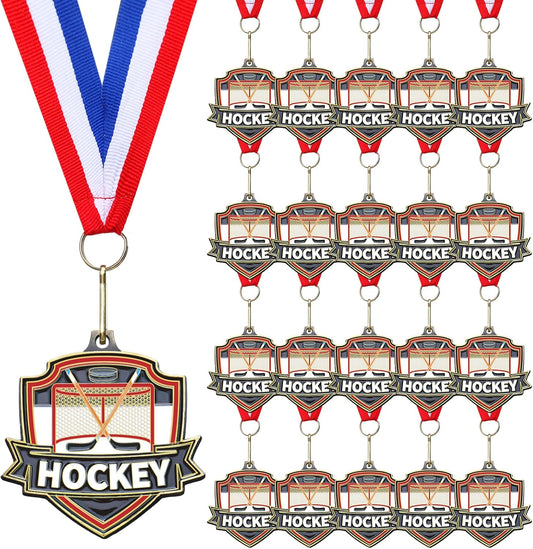 10/20 /30/40 Pcs Award Medals Bulk Sports Medals with Neck Ribbons 2.4 Inch Winner Award Trophy Prize Gift for Sports Themed Party Favors Tournaments School Match