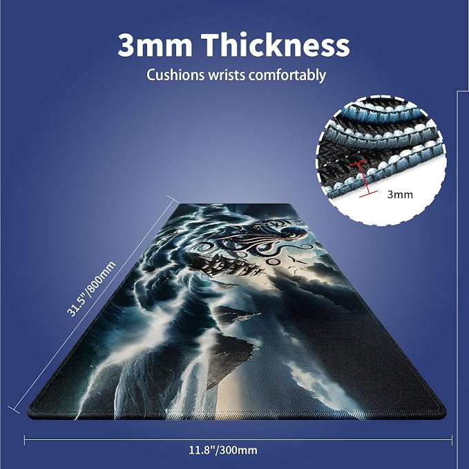 Wknoon. Extra Large Gaming Mouse Pad - Image 2