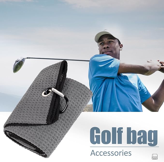 Mile High Life Tri-fold Golf Towel | 16" X 24" | Premium Microfiber Fabric | - Image 7