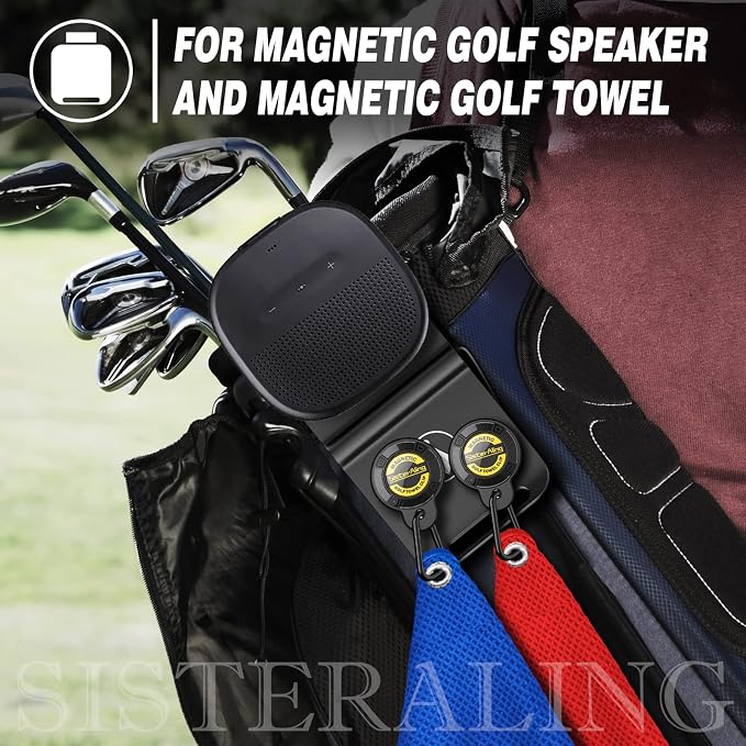 Golf Bag Metal Landing Pads for Magnetic Golf Towel, Golf Rangefinder, Golf - Image 6