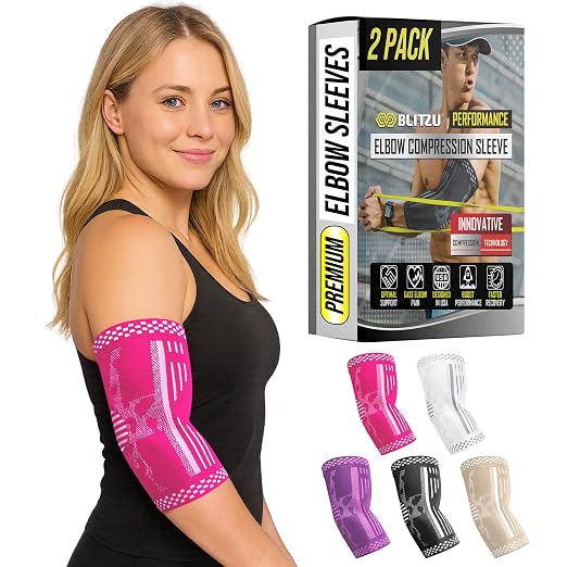 BLITZU Elbow Compression Sleeve by BLITZU