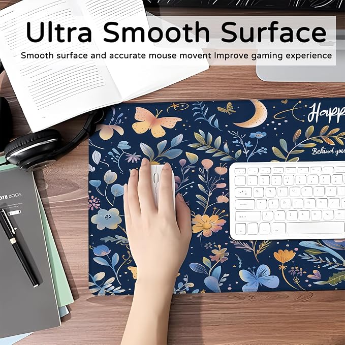 Happy Birthday Large Gaming Mouse Pad, Festival Party Desk Mat, - Image 3