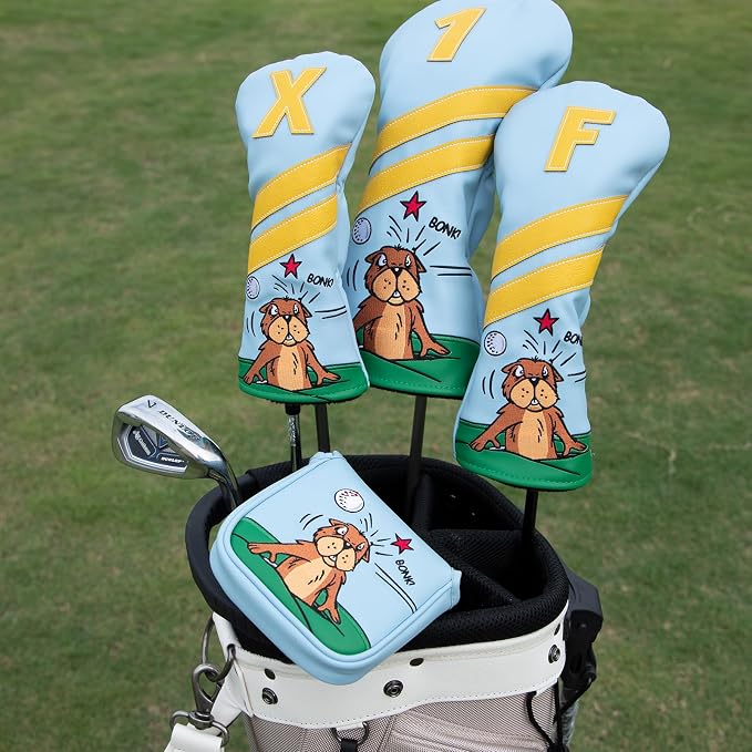 Golf Club Headcover for Driver Covers, Fairway Wood Covers, Hybrid Covers - Image 2