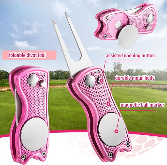 Liliful 12 Pcs Golf Accessories Kit, Include Golf Ball Bag - Image 5