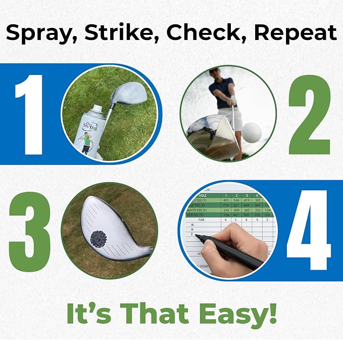 Dr. Swing Golf Impact Spray｜2 Pack｜ Club Spray - Image 5