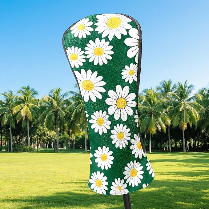 Golf Driver Head Covers Fairway Wood Headcovers, Premium Leather Golf Club - Image 3