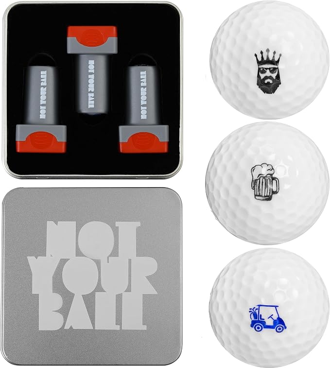 ZEETY Golf Ball Stamp Box Set by zeety