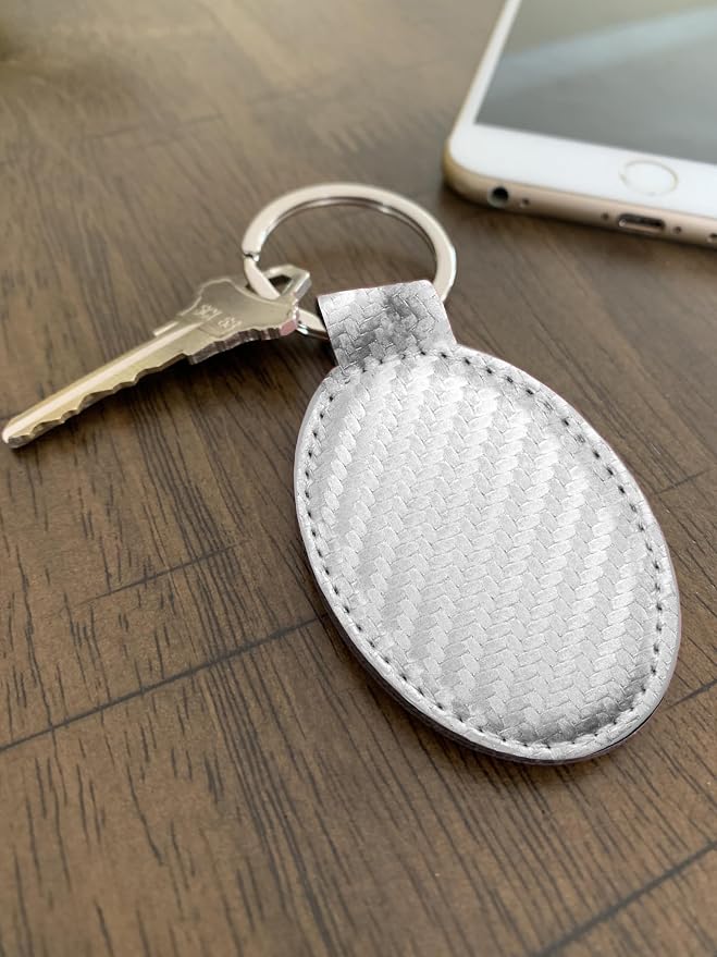 LaserGram Oval Keychain, Water Polo, Personalized Engraving Included - Image 5