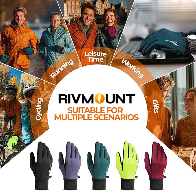 rivmount Winter Gloves Women Men - Image 6