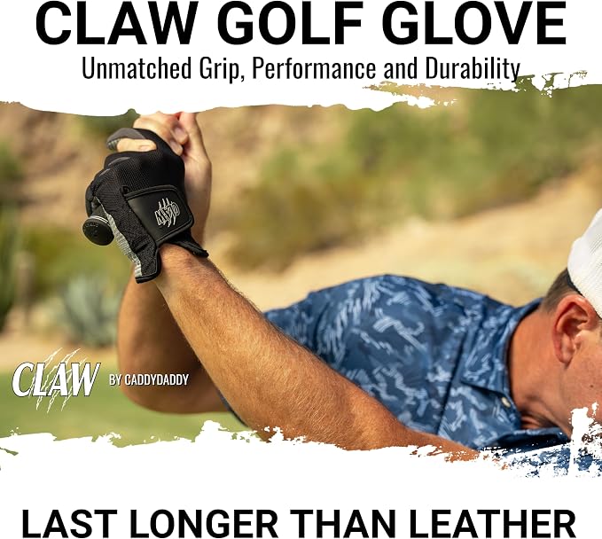 CaddyDaddy Claw Golf Gloves for Men | Flex-Mesh Design for Cool Ventilation | - Image 2