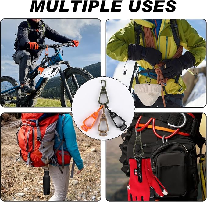 8 Pcs Glove Holder Clip Set, Work Safety Glove Holder Clip, Heavy-Duty Grip - Image 6
