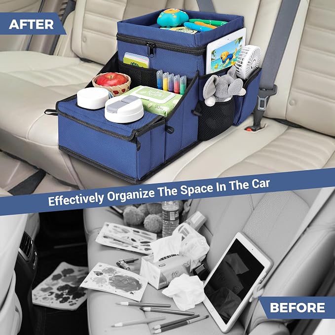 COOLBEBE Car Seat Organizer, Backseat Car Organizer - Image 8