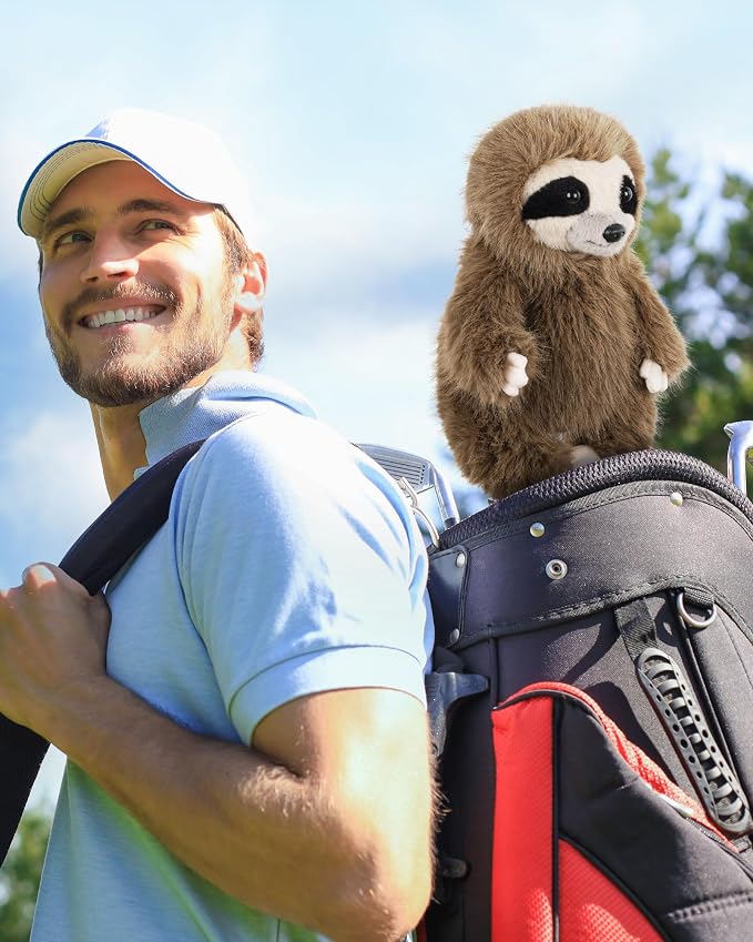 Big Teeth Funny Plush Driver Headcover Animal, Groundhog Gopher Penguin Driver - Image 7
