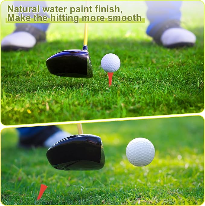 Vinsot Wood Golf Tees Bulk 3-1/4 Inch Unbreakable Long Colored Tall Golf Tees - Image 5