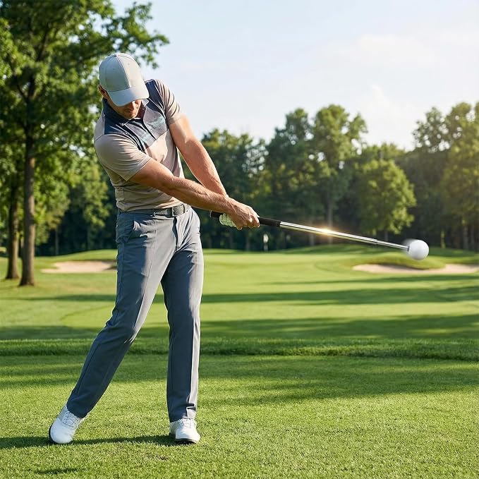 1 Piece Golf Swing Trainer, Retractable Training Aid, Golf Grip Trainer - Image 7