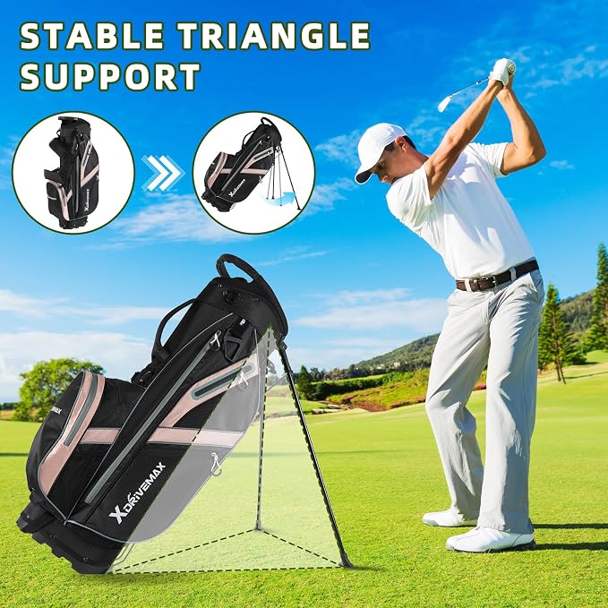 Golf Stand Bag, Lightweight Golf Bag - Image 6