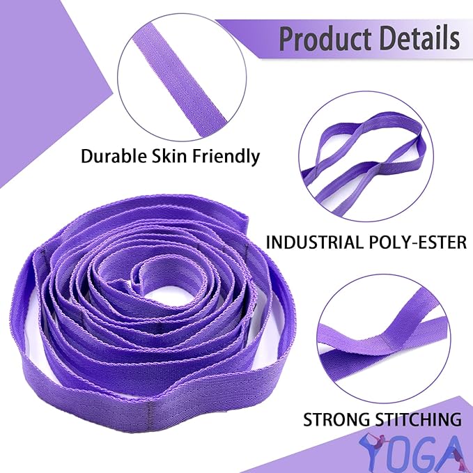 Stretching Strap Yoga Strap - Image 4