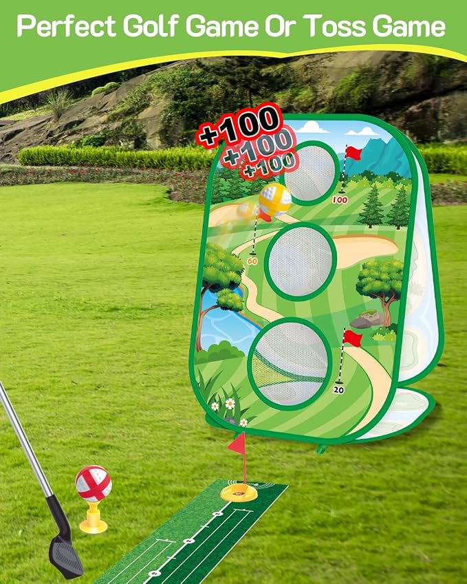 4-In-1 Kids Sticky Golf Games Set - Image 6