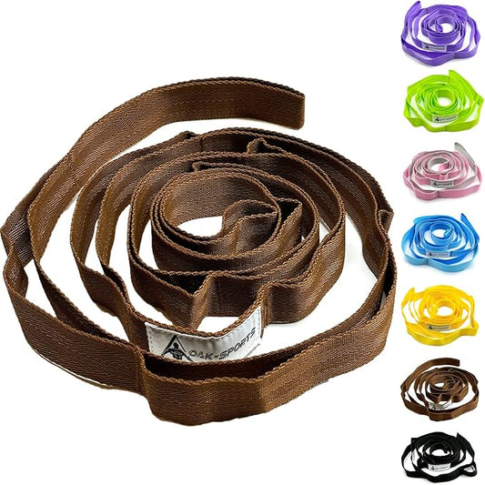 Stretching Strap Yoga Strap by Oak-Sports