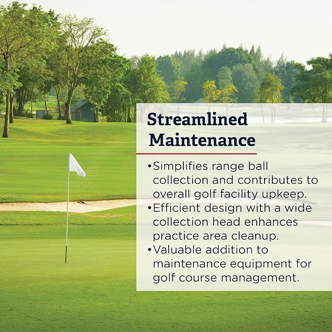Standard Golf Range Ball Pusher | Efficient Cleanup - Image 5