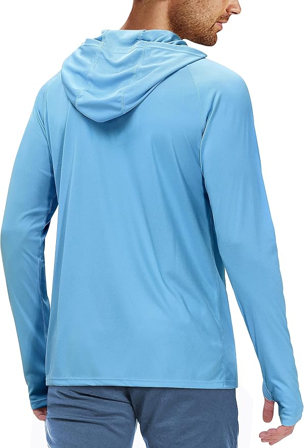 Roadbox UPF 50+ Fishing Shirts for Men, Long Sleeve UV Sun Protection Hoodie - Image 2
