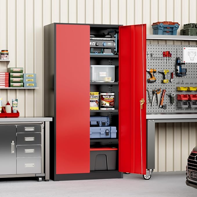 Greenvelly Metal Storage Cabinet - Image 6