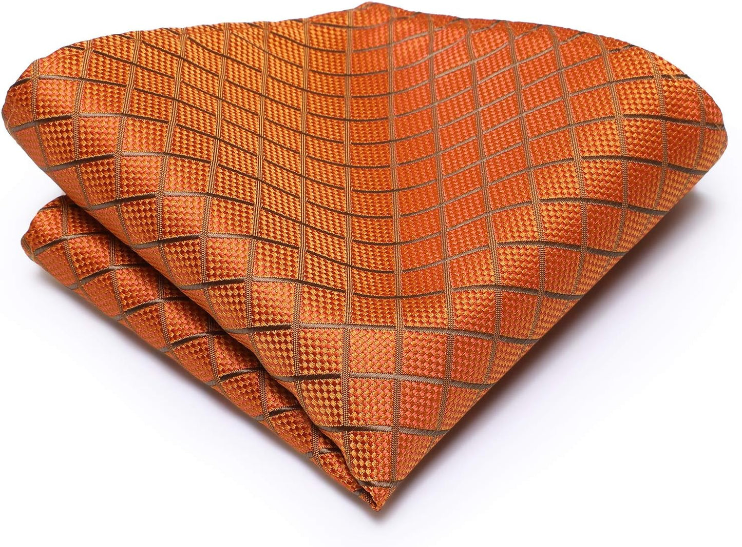 Hi-Tie Men 63inches Tie Set Extra Long Necktie Paisley Tie Pocket Suqare Cufflinks Big and Tall Men Tie