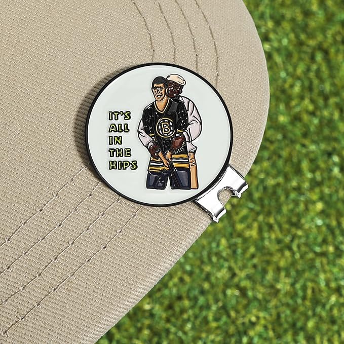 Enamel Golf Ball Marker with Magnetic Hat Clip - Image 6