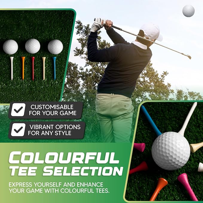 Wood Golf Tees - Standard Golf Tees - Image 5
