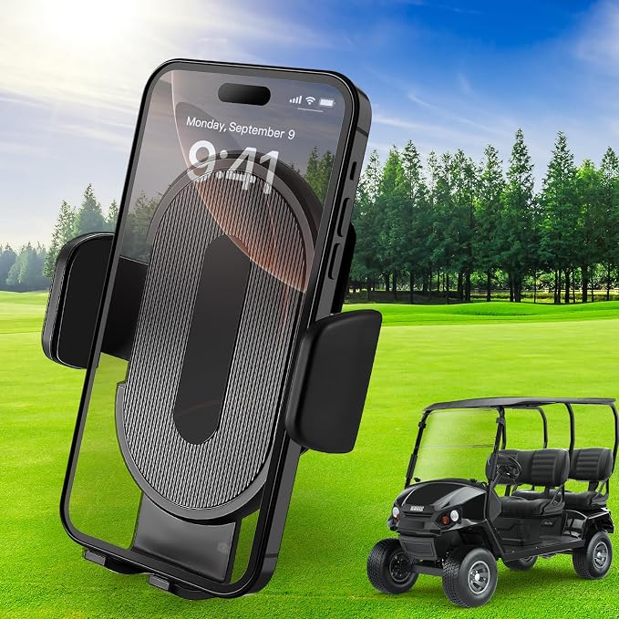 Golf Cart Phone Holder Magnetic by Kanmoon