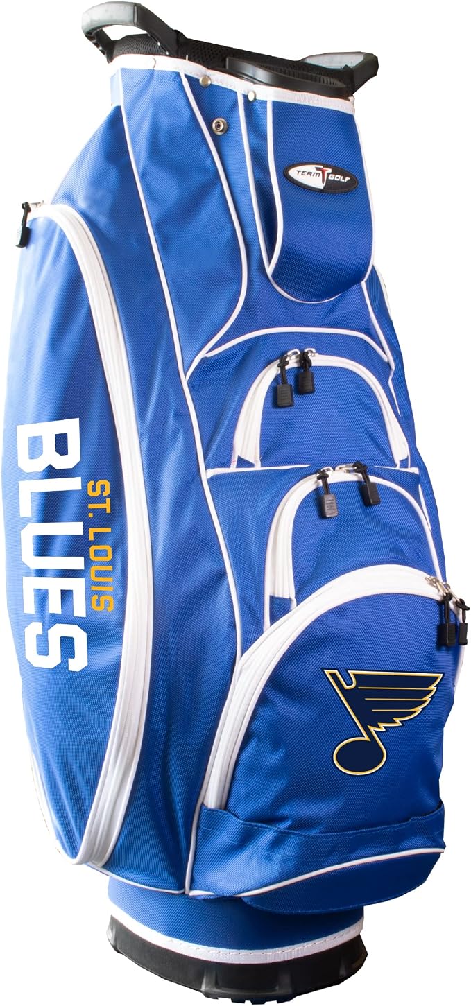 Team Golf NHL ST Louis Blues Albatross Golf Bag Lightweight, 10-Way Club Divider by TeamGolf