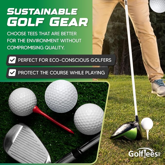 Wood Golf Tees - Standard Golf Tees - Image 4
