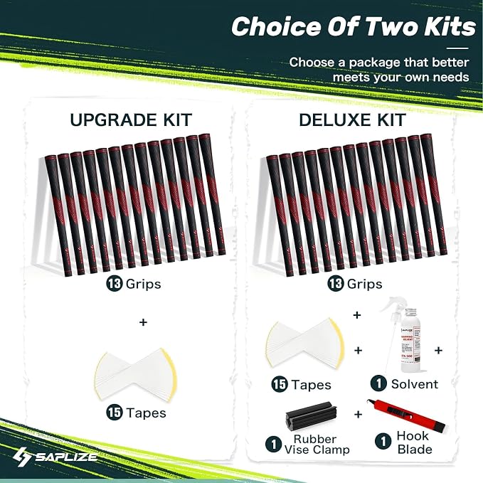 SAPLIZE Golf Grips Set of 13, Bundle - Image 6
