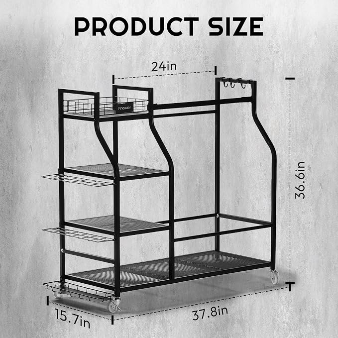 A11N SPORTS Golf Bag Stand for Garage - Image 2