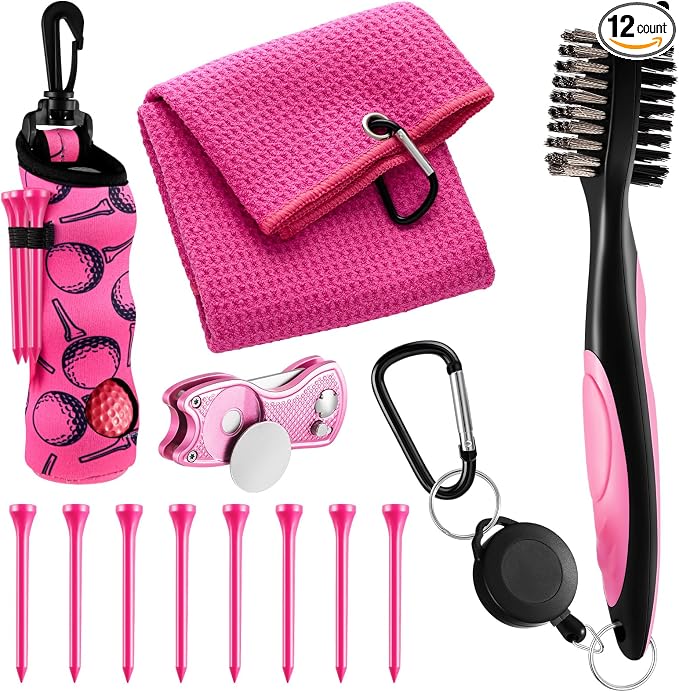 Liliful 12 Pcs Golf Accessories Kit, Include Golf Ball Bag by Liliful