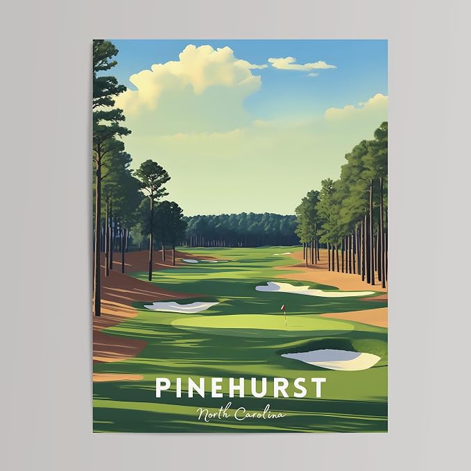 Golf Course Premium Giclee Fine Art Prints - Image 2